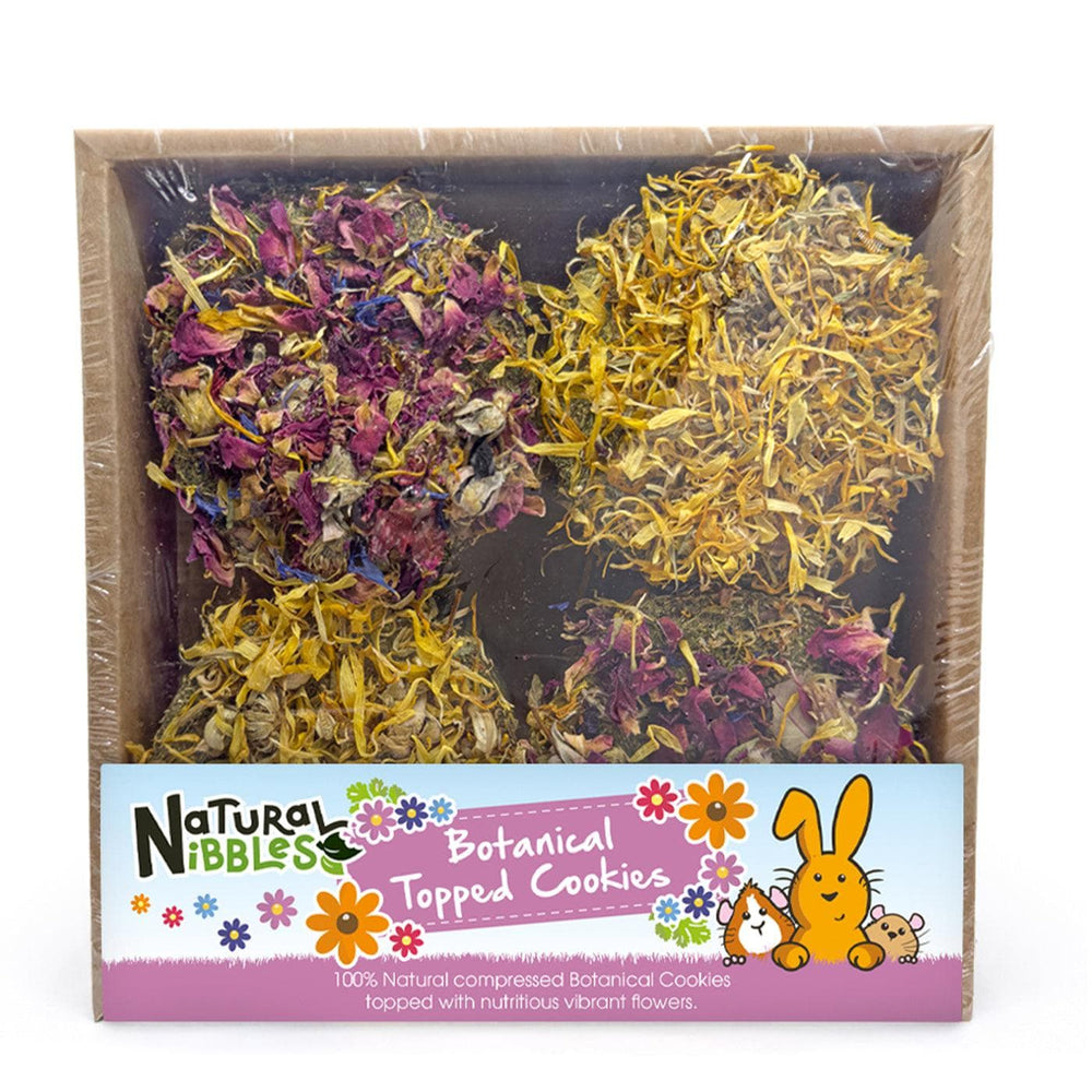 
                      
                        Bunny Bistro Botanical Topped Cookies 4 pack - Natural Nibbles
                      
                    