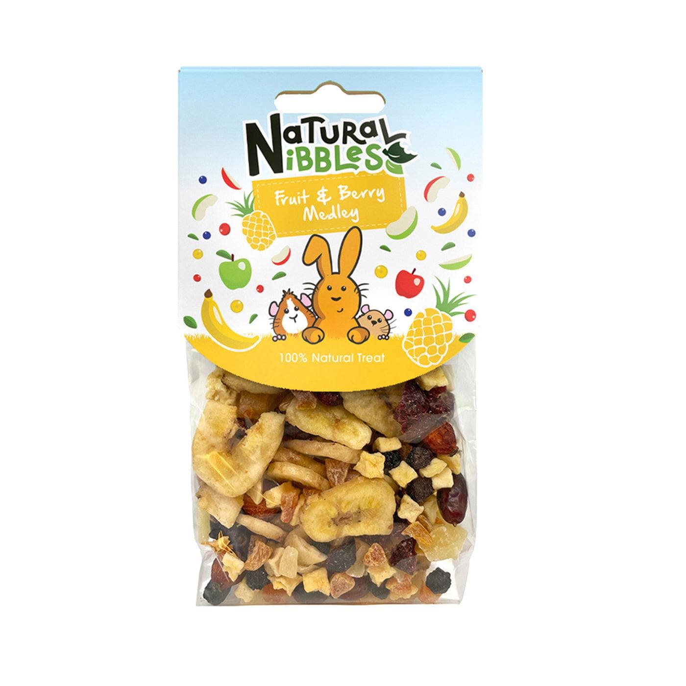 Bunny Bistro Fruit & Berry Medley 70g - Natural Nibbles