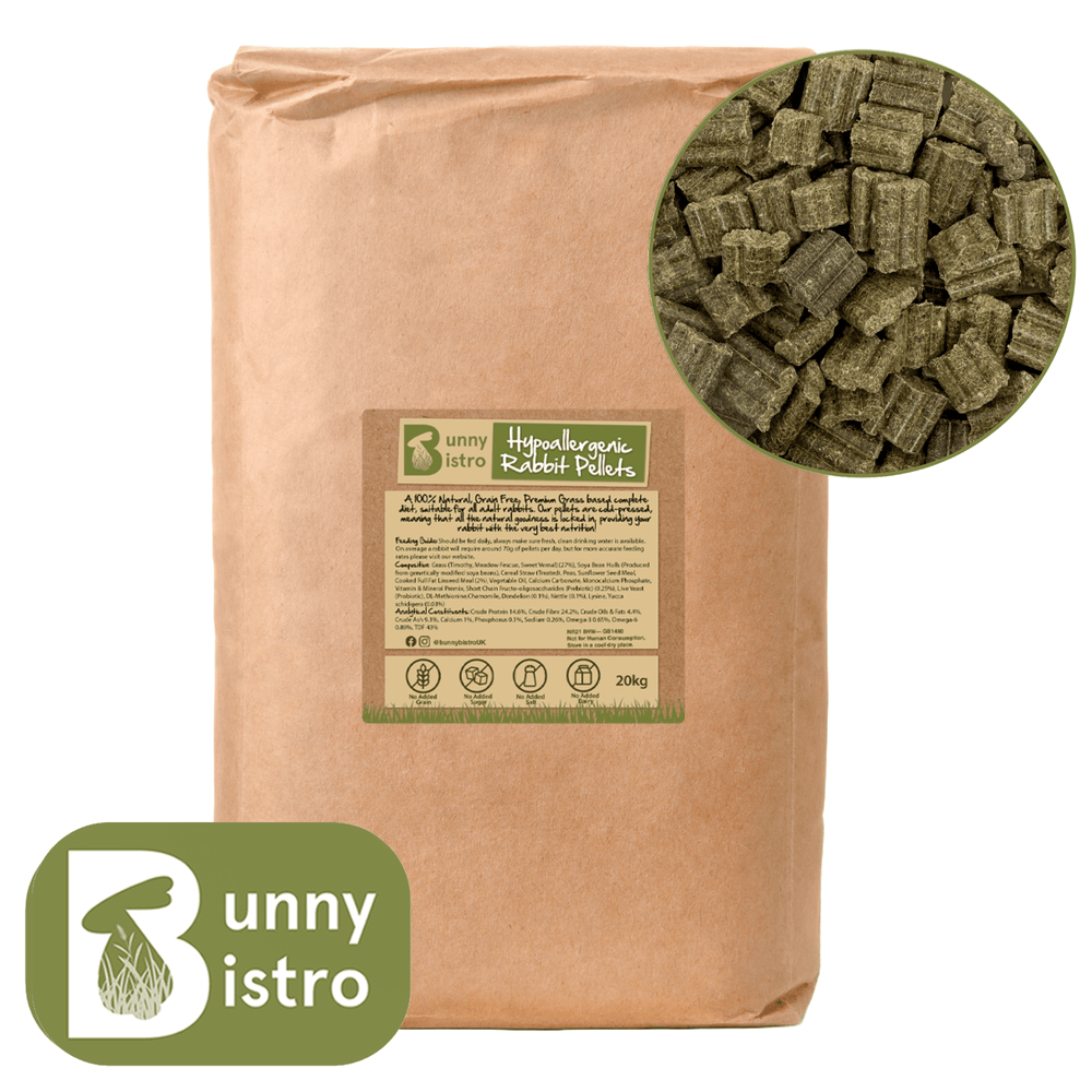 
                      
                        Bunny Bistro Hypoallergenic Rabbit Pellets
                      
                    