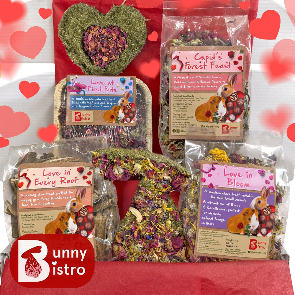 Bunny Bistro Monthly Forage Box - February 2025 - Happy Valentines